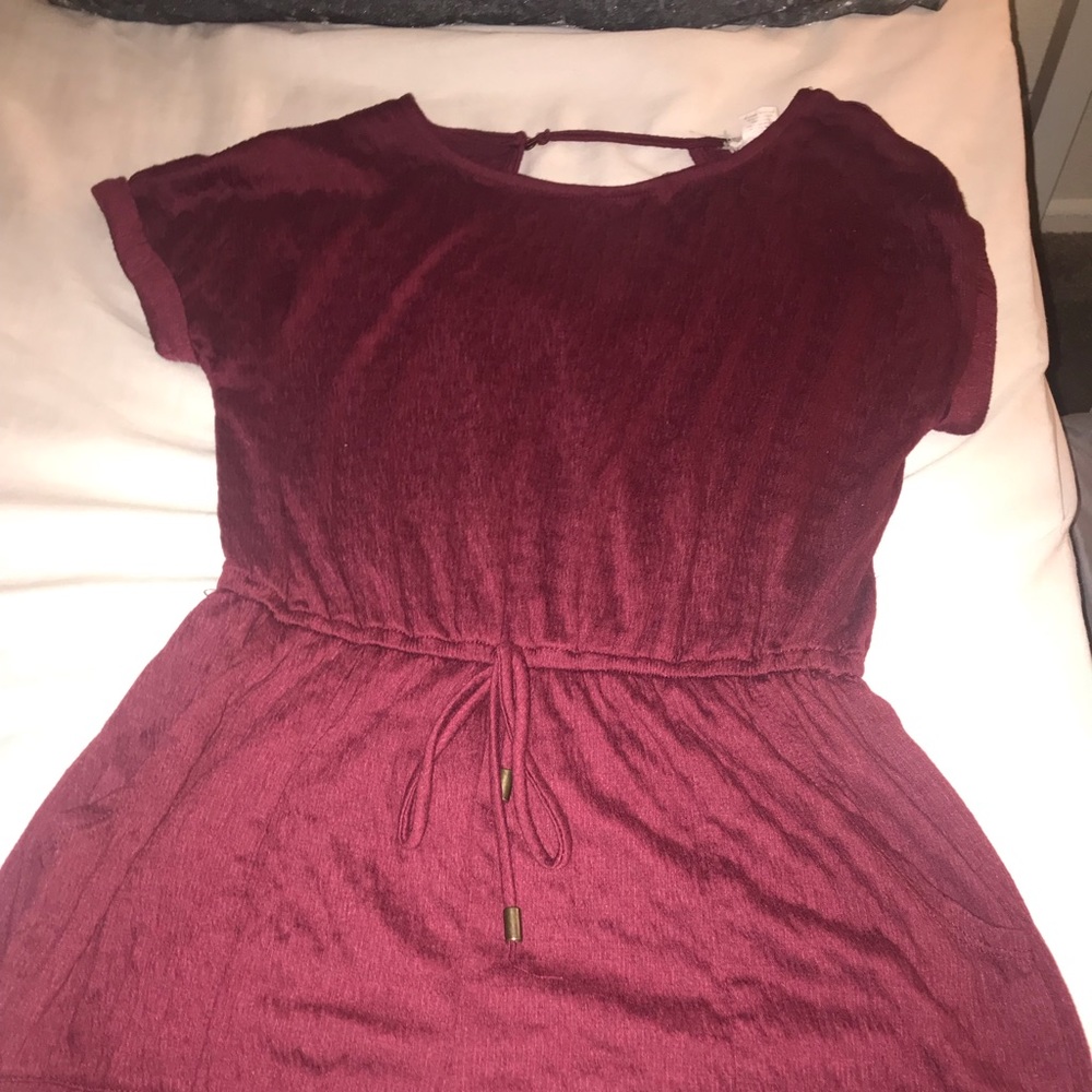 Maroon romper